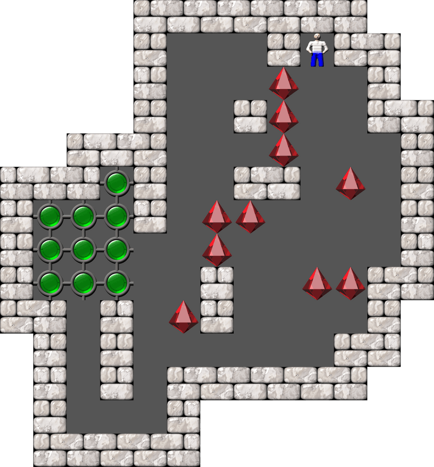 Sokoban Brian Kents Sokoban2Ks Sokoban2K level 17